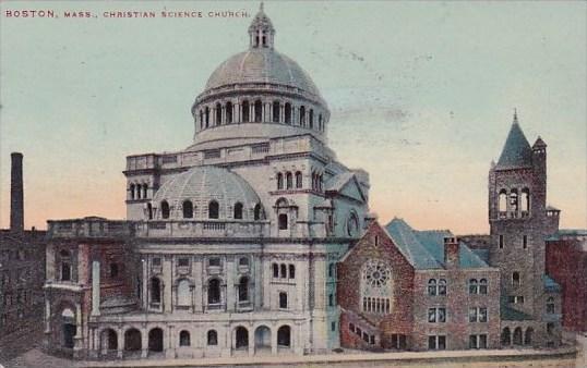 Christian Science Church Boston Massachusetts 1910