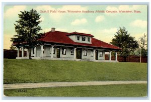 1910 Gaskill Field House Worcester Academy Athletic Grounds Worcester Postcard