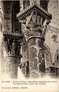 CPA Issoire Eglise St.Paul, Magnifique chapiteau FRANCE (1285555)