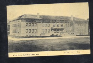 GARY INDIANA YMCA BULDING 1911 VNTAGE POSTCARD