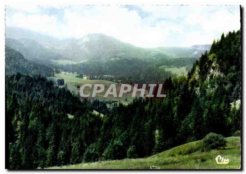 Modern Postcard Les Beaux Sites France Franche Comt? Morez Between Redhead an...