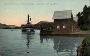 Lake George New York NY Steamer Horicon Ship Steamer c1910 Vintage Postcard