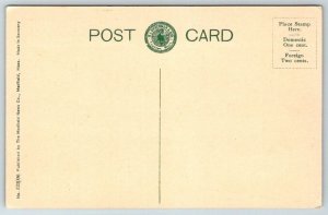 Medfield  Soldiers' Monument   Massachusetts  Postcard c1915