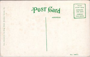 Postcard MO Exclesior Springs - The Elms Hotel interior