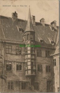 Germany Postcard - Munich / Munchen - Erker Im Alten Hof   RS27496
