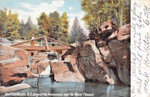 BRETTON WOODS NEW HAMPSHIRE~GORGE OF AMMONOOSUC-MOUNT PLEASANT POSTCARD 1900s