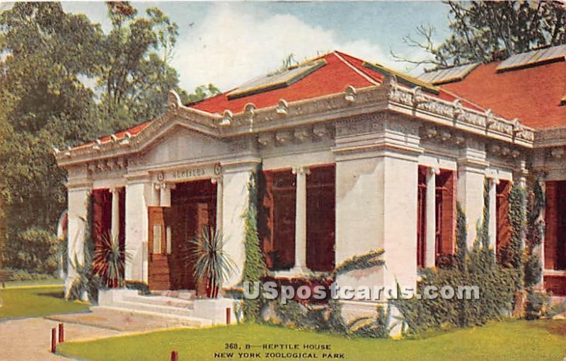 Reptile House, New York Zoological Park - New York City s  