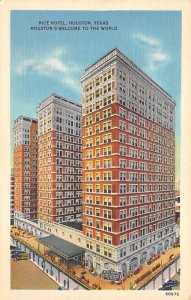 Rice Hotel - Houston, Texas TX