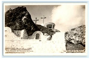 Viacrucis Del Jacan San Miguel DE Los Banos Cuba Real Photo RPPC Postcard (N35)