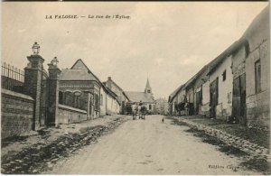 CPA La Paloise - La rue de l'Église (121127)