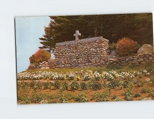 Postcard Garden of Remembrance, Cathedral of the Pines, Rindge, New Hampshire