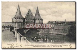 Old Postcard Ghent Rabot