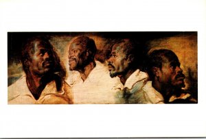 Four Studies Of A Negro's Head J Paul Getty Museum Mailibu California