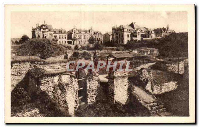 Old Postcard Trier Mosel Romische Bader