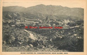 AZ, Globe, Arizona, Miami Copper Co Concentrator, Mining, Mine, Albertype