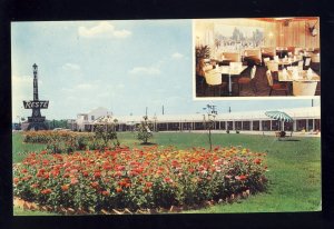 Emporia, Virginia/VA Postcard, Reste Motel, US Route 301,'Look For Eiffe...