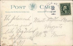 Sylvan Beach New York NY Ship 1900s-10s Postcard