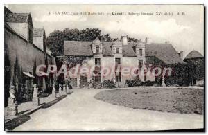 Old Postcard La Baule Sea Careil famous Auberge