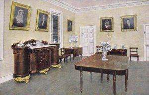 Interior Dining Room At The Hermitage Home Of General Andrew Jackson Nashvill...