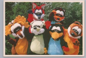 Mickey Moose, Baby Bear, Reddy Fox, Rocky Raccoon, Bashful Beaver And Dizzy Duck