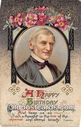 Happy Birthday, By Emerson 1912 