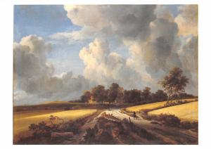 Wheatfields - Jacob van Ruisdael, Dutch