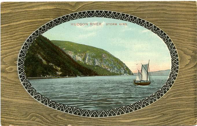 Storm King Hudson River, New York - pm Tarrytown 1910