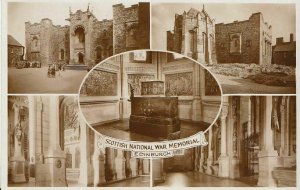 Scotland Postcard - Scottish National War Memorial - Edinburgh - RP ZZ992