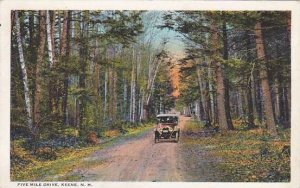 New Hampshire Keene Five Mile Drive 1924