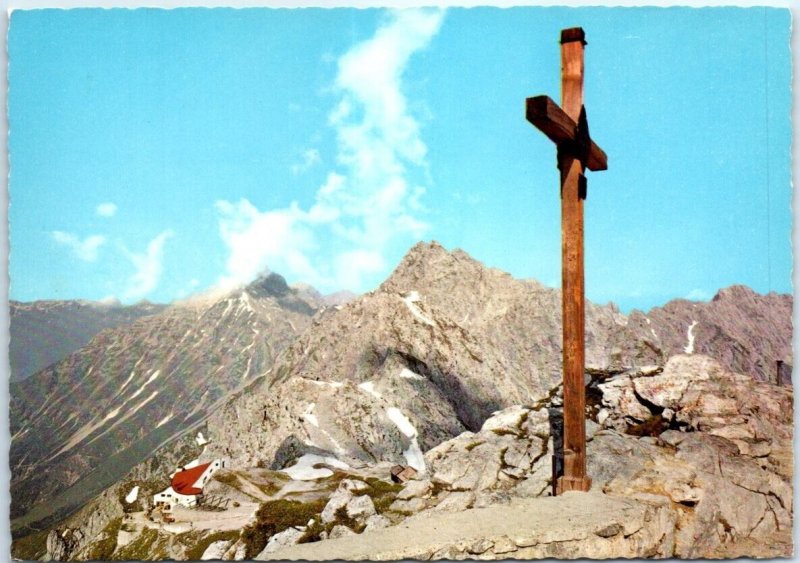 Postcard - Blick vom Hafelekargipfel, Innsbrucker Nordkettenbahn - Austria