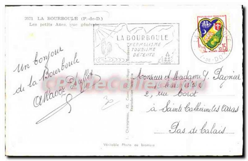 Old Postcard La Bourboule Little nes