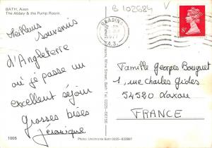 B102684 bath avon the abbey the pump room    uk