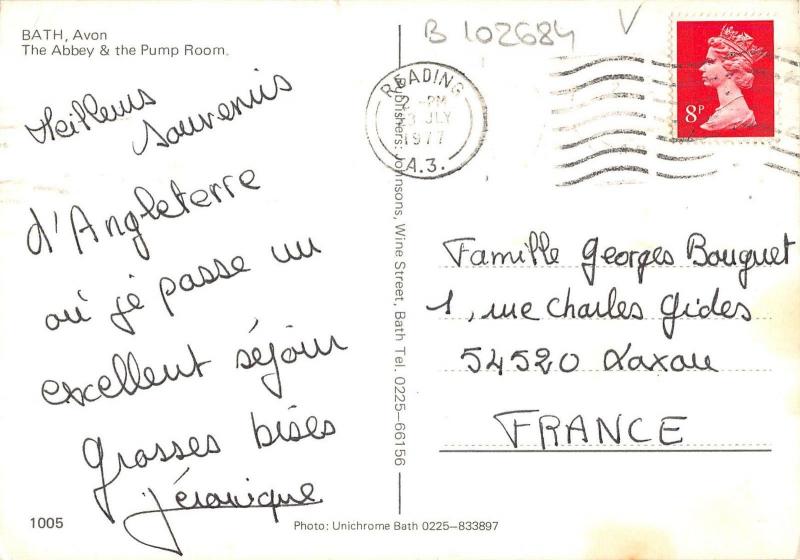 B102684 bath avon the abbey the pump room    uk