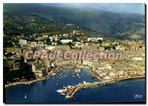 Postcard Modern Bastia Vue Generale The Port And The City