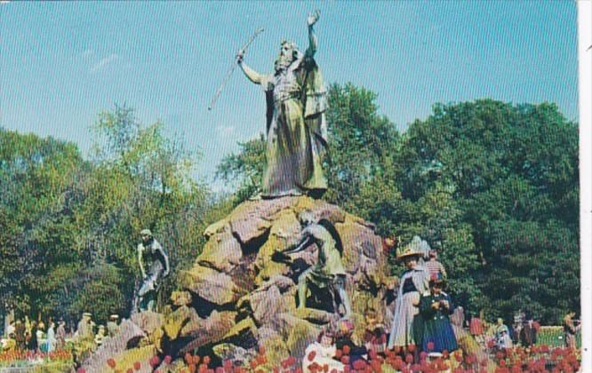 New York Albany Statue Of Moses In Washington Park