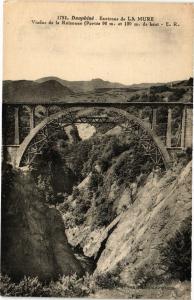 CPA Dauphiné - Env. de LA MURE - Viaduc de la Roizonne (Portée 90 m (296316)