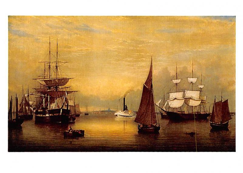 Boston Harbor - Fitz Hugh Lane, American