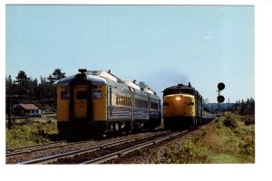 VIA Railway Trains, Brookfield, Nova Scotia