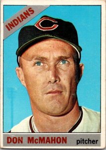 1966 Topps Baseball Card Don McMahon Cleveland Indians2014