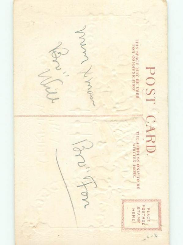 Divided-Back CHRISTMAS SCENE Great Postcard W9173