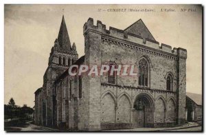 Cunault- L & # 39Eglise -Carte Old Post