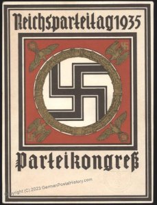 3rd Reich Germany 1935 Nuernberg Reichsparteitag Parteikongress Presentat 111776