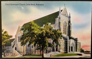 Vintage Postcard 1930-1945 Christ Episcopal Church, Little Rock, Arkansas (AR)