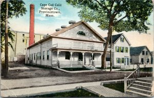 Postcard MA Provincetown Cape Cod Cold Storage Company ~1910 H20