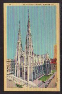 St Patrick's Cathedral New York NY Postcard 5918