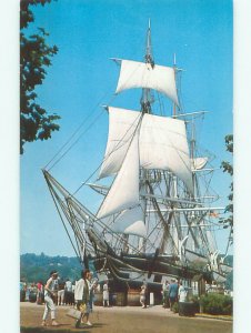 Pre-1980 BOAT SCENE Mystic - Near Groton & Stonington Connecticut CT AF4660