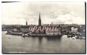 Postcard Old Stockholm Riddarholmen