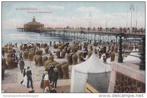 Netherlands Holland Schevenningen Strand en Wandelhoofd