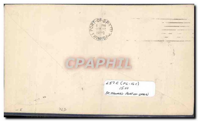 Letter 1st Flight San Juan Paramaribo September 22, 1929