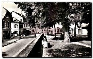 Postcard Modern Saint Julien En Genevois The Promenanade And The Hotel de France